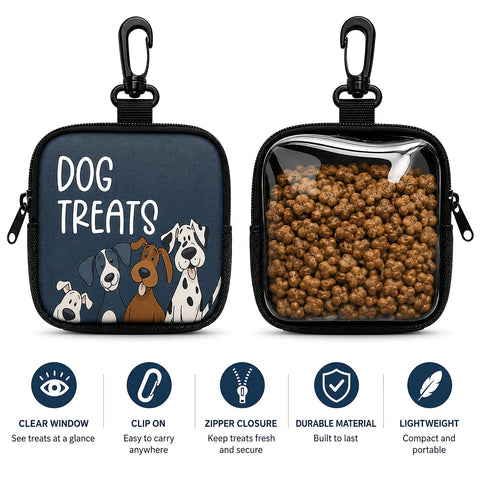 Portable Dog Snack Bag for Everyday Adventures
