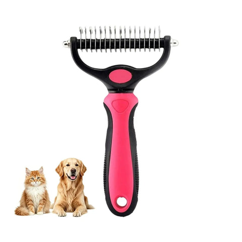 Easy Grooming Dematting Comb for Cats and Dogs Fur Care
