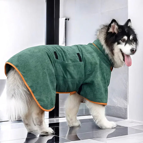 QuickDry Pet Towel for Fast and Easy Drying