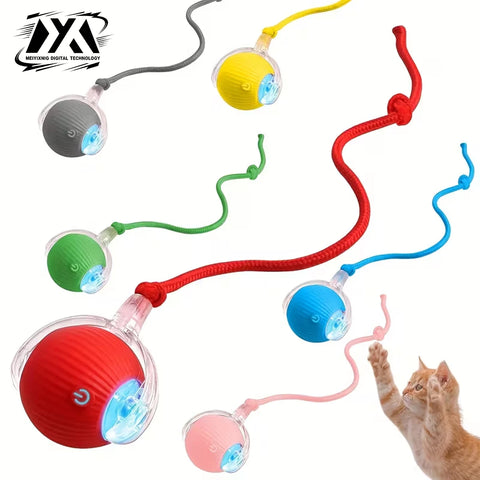 Rechargeable Electric Cat Toy Ball for Endless Fun Play