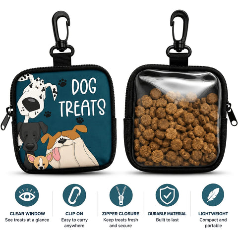 Portable Dog Snack Bag for Everyday Adventures